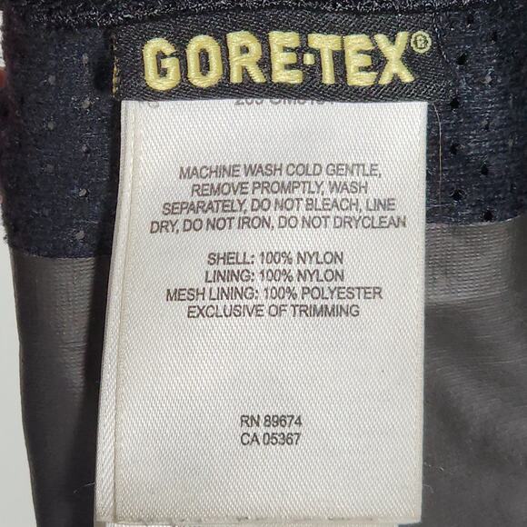 Mountain Hardwear Men's GTX Small Gray Lightweight Hooded Full-Zip Rain Jacket - Picture 11 of 16